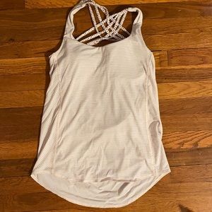 Lululemon tank with built in padded bra